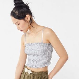 Silver Urban Outfitters Top